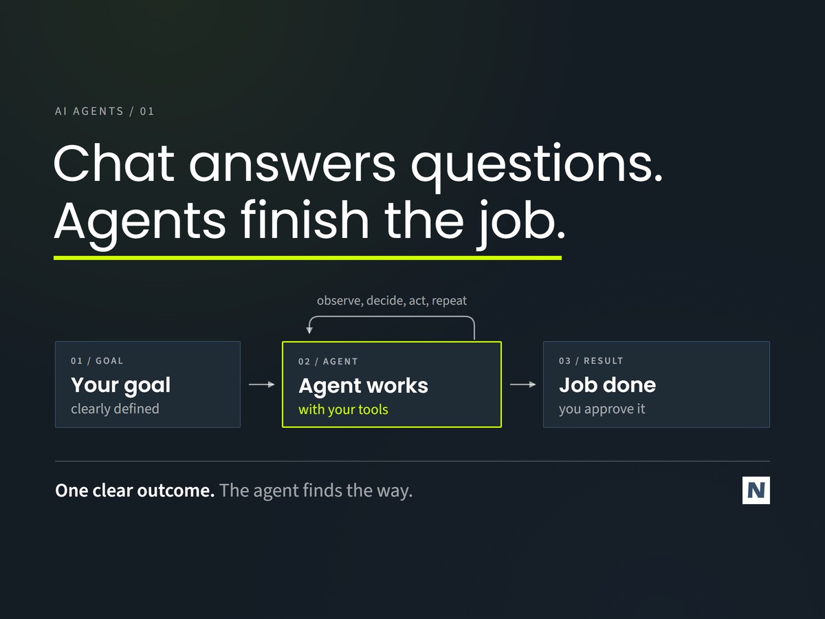 AI Agents for Small Business: Why Chat Saves Minutes, Not Hours